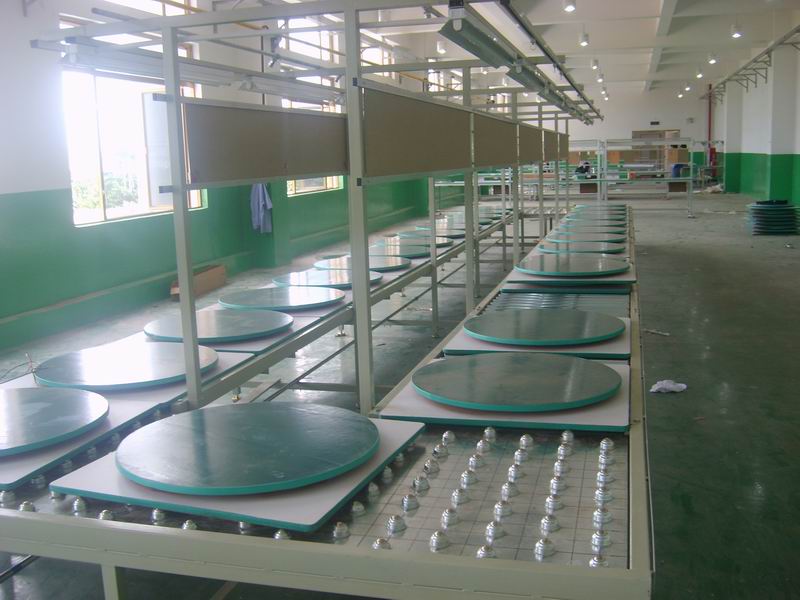 环形手推组装线